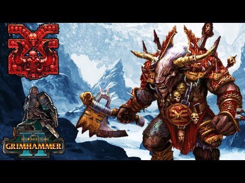 THE BEASTS OF KHORNE and STEAM TANK DELIVERANCE - SFO Grimhammer - Total War Warhammer 2
