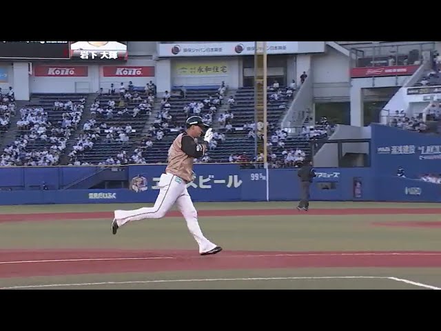 【1回表】ファイターズ・中田の2ランホームランで初回から先制!! 2019/7/8 M-F