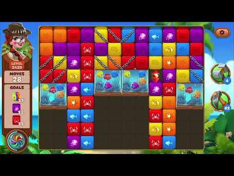 Lost Island Blast Adventure Level 2439 NO BOOSTERS - A S GAMING ✔️