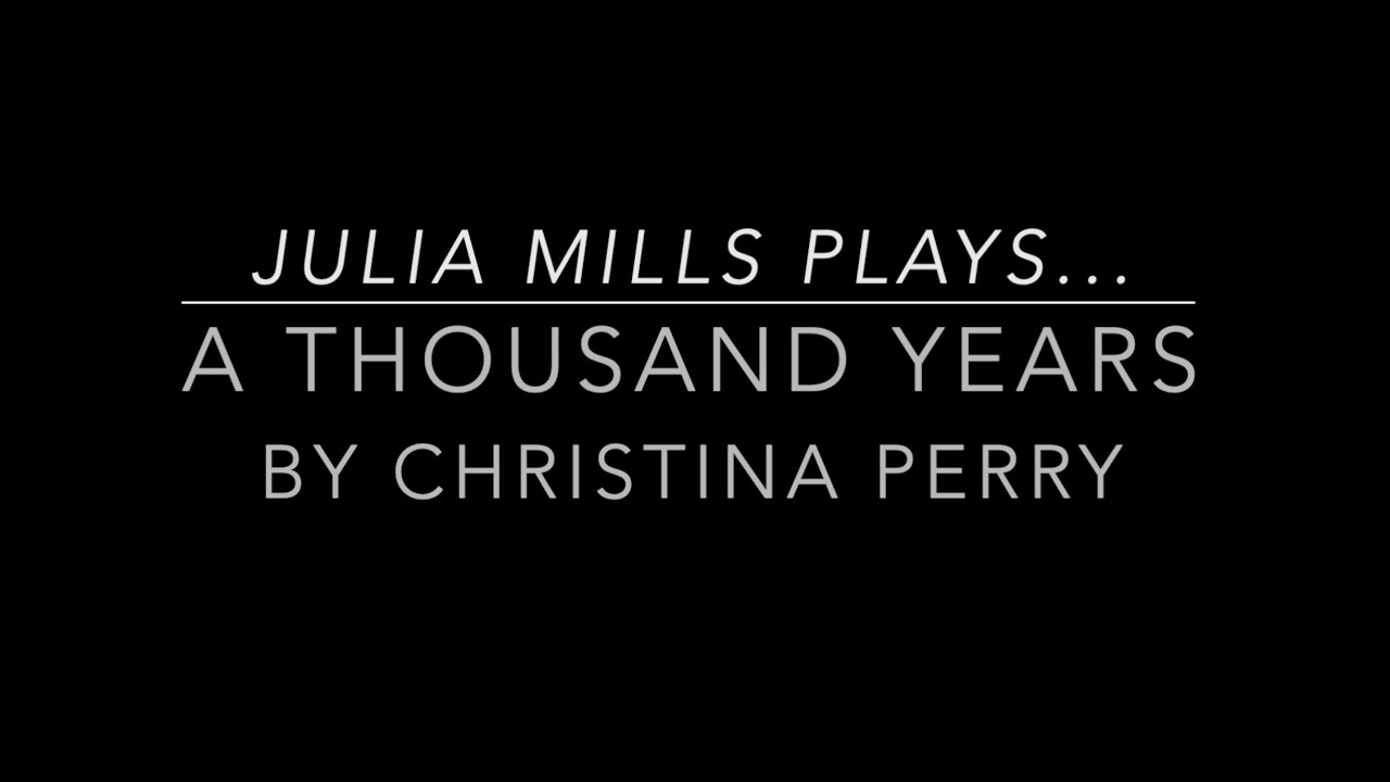 Promotional video thumbnail 1 for Julia Mills