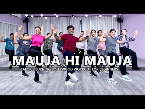 Mauja Hi Mauja - Dance Fitness | Calorie Burning Bollywood Workout for Beginners | Easy Steps | 2023