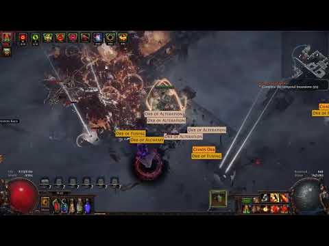 Path of Exile 100% Delirium T16 Elder Map Deathless - Marauder Juggernaut now with Cluster Jewels!