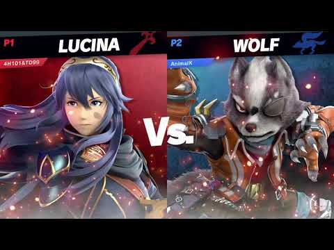 Wreck the Halls 4 Singles LS - Yoomoo (Lucina) vs AnimalKingdom (Wolf)