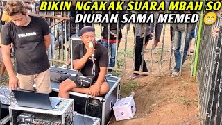Download lagu BIKIN NGAKAK😁‼️MEMED UBAH SUARA MBAH SO DI CEK SOUND BREWOG AUDIO mp3