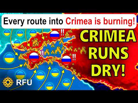 Ukraine starves Crimea of fuel by cutting every Russian supply route