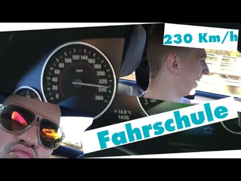 « 230 Km/h AUF DER AUTOBAHN! - FAHRSCHULE » mit Pedaa :D | VLAX