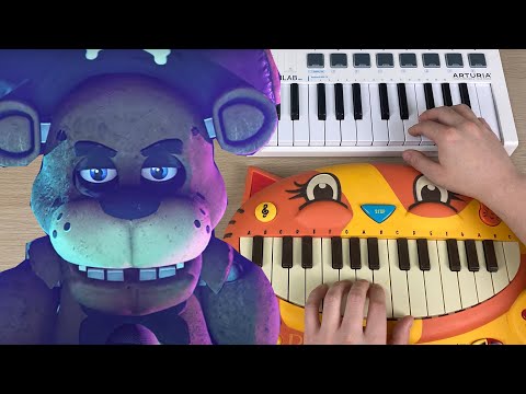 FNAF Looking for a pirate treasure in 4K - Five Nights at Freddy's  CAT PIANO  MIDI keyboard