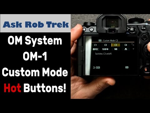OM System OM-1: Assigning Custom Modes to Buttons and Quickly Change Modes ep.423
