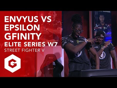 SFV: ENVYUS VS EPSILON FULL MATCH (G1W7 - GFINITY ELITE SERIES SEASON 1)