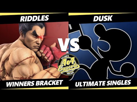 4o4 Smash Night 61 - Riddles (Kazuya) Vs. Dusk (Game & Watch) SSBU Ultimate Tournament