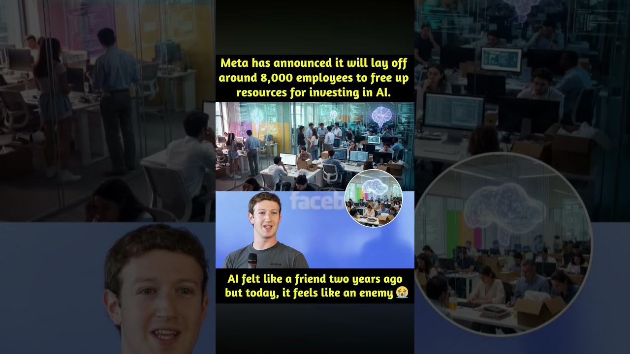 Meta Layoffs Shock! AI Replacing Jobs? 😱💼