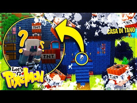 I GRAFFITIED TANO'S HOUSE WITH...!?! - Minecraft ITA - LET'S GO PIXELMON #48