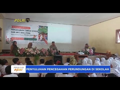 POLSEK SUKOREJO GELAR PENYULUHAN PENCEGAHAN PERUNDUNGAN DI SEKOLAH