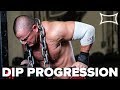 DIP & PUSH-UP PROGRESSION 
