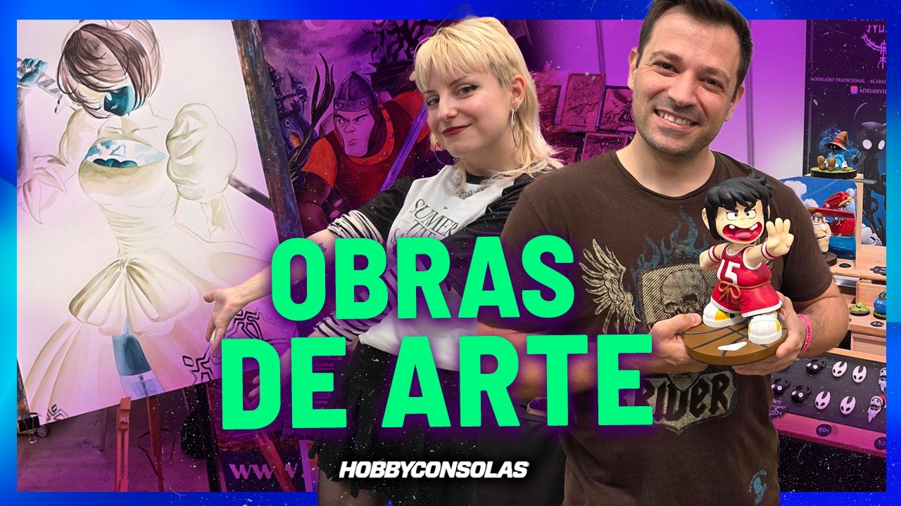 ARTESANÍA gamer y otaku en Retro Barcelona - ¡Vaya obras de arte!
