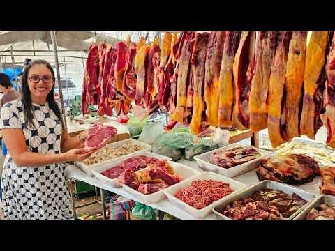 AS FEIRAS DO NORDESTE TEM AS MELHORES CARNES COM PREÇO BAIXO!