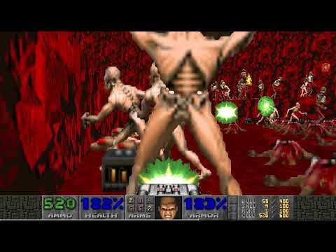 Doom II Dimensions - Map 1 UV-MAX [TAS] in 9:45
