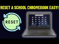 HOW TO RESET A SCHOOL CHROMEBOOK 2025 FULL GUIDE