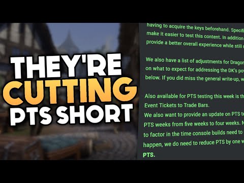 PTS will end at Week 4 - Update 49 PTS Week 3 Patch Notes