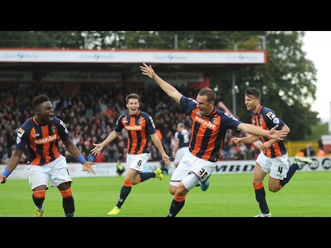 THE GOALS: Stevenage 1-2 Luton Town