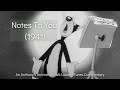 Notes To You 1941 An Anthony S Animation Talk Looney Tunes Commentary