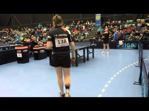160430 DM2016, Karoline Petersen - Thea Amalie Nielsen