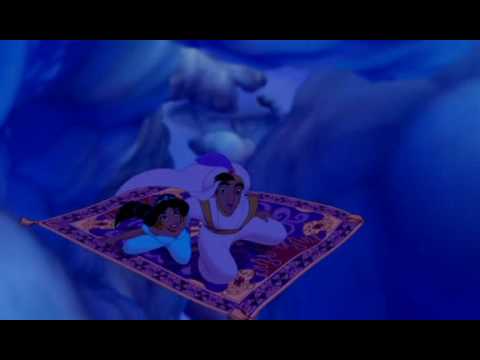 Aladdin Szene Aladdin und Jasmin