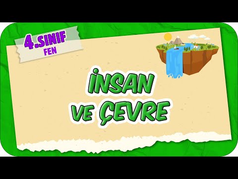 İnsan ve Çevre 📗 4.Sınıf Fen #2025