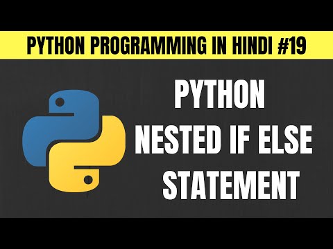 Python Nested If Else Statement In Hindi Tutorial 19