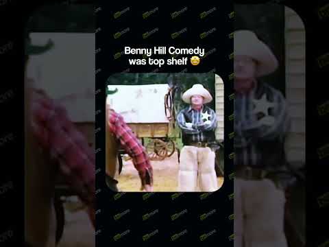 How Benny Hill Made a Simple Duel Actually Hilarious #vintage #comedy #skit