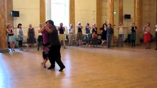 Tango Step Demo-Georgina & Oscar Mandagaran Dublin 2012