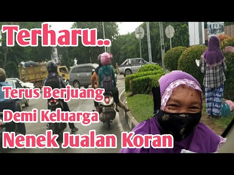 TERHARU..SEORANG NENEK JUALAN KORAN DEMI KELUARGA - Indahnya berbagi - Terinspirasi baim wong part 4