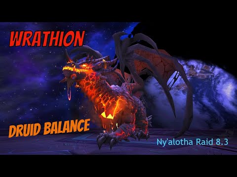 Wrathion Kill Heroic Druid Balance  - Ny'alotha Raid 8.3