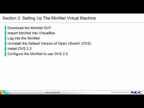 Software Defined Network Virtual Lab