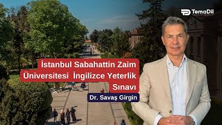 İstanbul Sabahattin Zaim Üniversitesi İngilizce Yeterlik: Kaç Bölüm, N