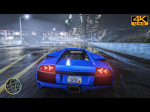 GTA V: Ultra-Realistic Graphics Gameplay! Next Gen Ray-Tracing Graphics MOD on RTX 3090 Ti Maxed Out