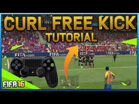 FIFA 16 Curve (Curl) Free Kick - Score Everytime - 2 Techniques - PRO FIFA GUIDE