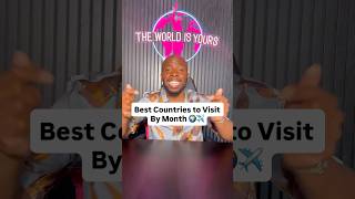 Best Countries to Visit By Month