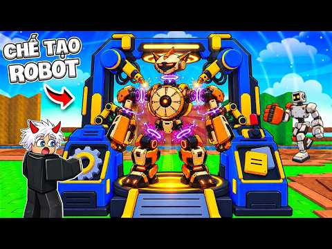 BI HUỲNH ROLL VÀ LẮP RÁP ROBOT CHIẾN ĐẤU LEO 300 TẦNG THÁP TRONG ROBLOX