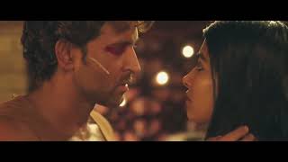 Hrithik Roshan and Pooja Hegde Extended Kiss Scene