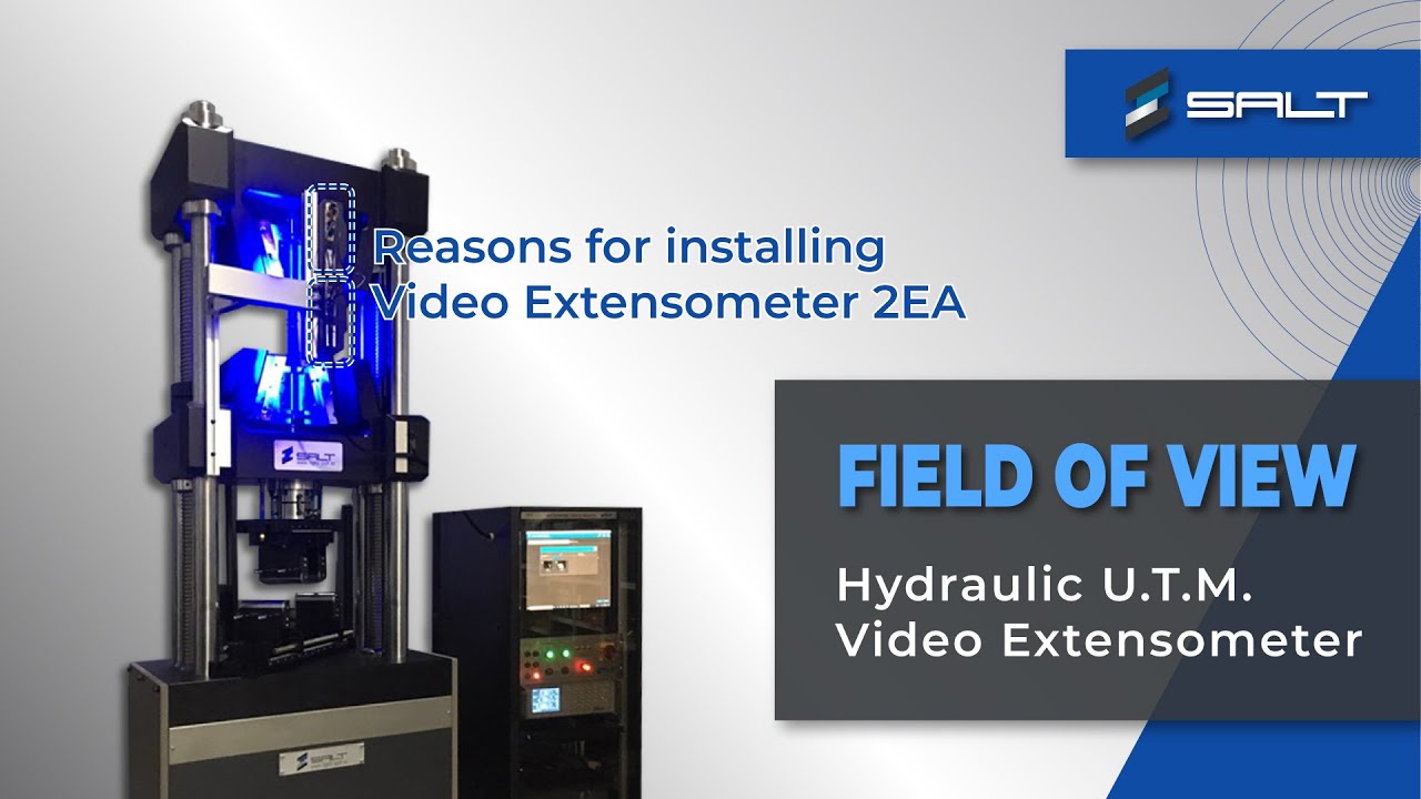 유압식만능재료시험기(ST-1004) 비디오신율계 장착 모듈