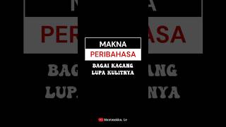 Download lagu Bagai kacang lupa kulitnya | Makna Peribahasa #shortvideo #shortsfeed mp3