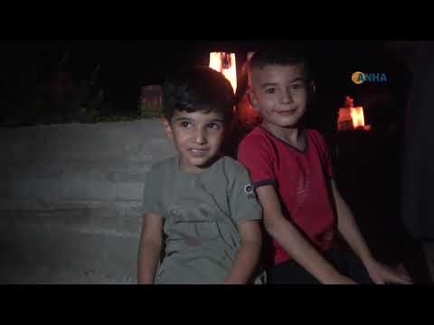 Mûmên cejnê li ser gorên şehîdan hatin vêxistin SERE KANIYE