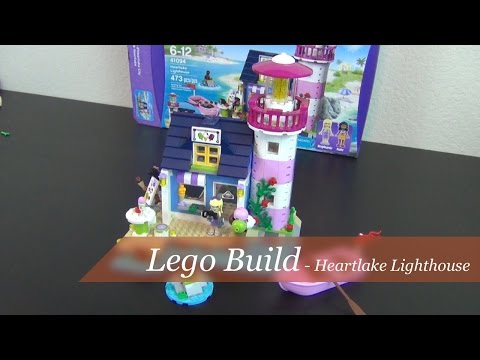 Lego Build - Lego Friends Heartlake Lighthouse Set #41094 - Part 2