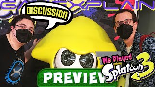 We Played Splatoon 3 for Over 1 Hour! - Hands-On PREVIEW (Story Mode, Salmon Run, Turf War, & More!)
