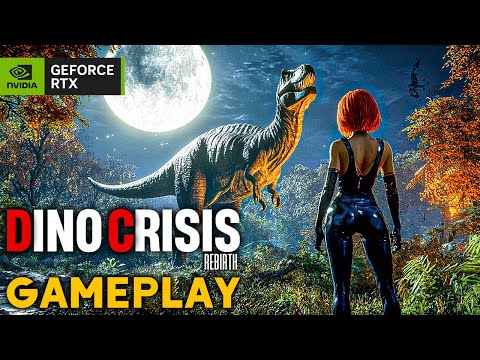 DINO CRISIS REBIRTH Full Gameplay Demo 53 Minutes 4K