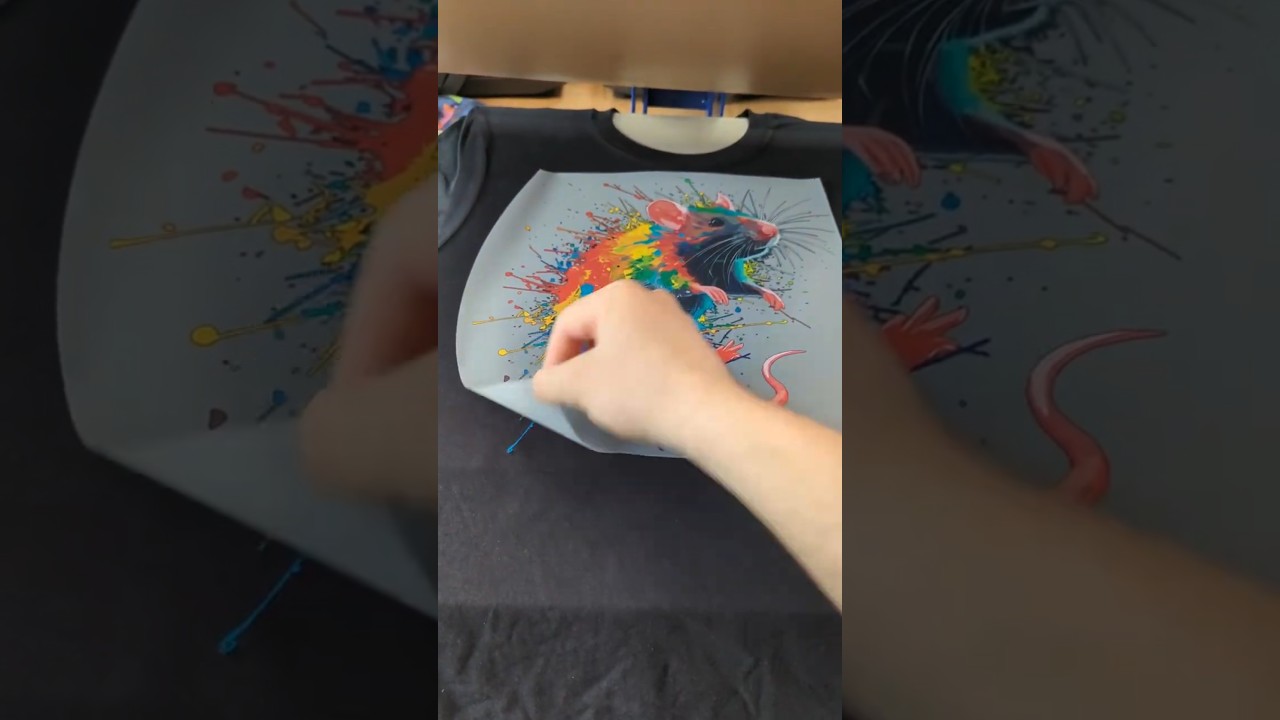 How To Apply DTF Owl Transfers With A Heat Press