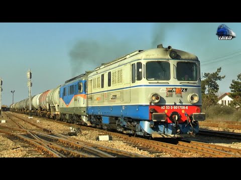 ST43 & 060-DA & Marfar Greu CER Fersped Heavy Cargo Train in Episcopia Bihor - 15 February 2023