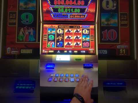 BIGGEST JACKPOT FOR SAHARA GOLD BONUS??? MASSIVE JACKPOT! #slots #bonus #casino #Vegas #highlimit