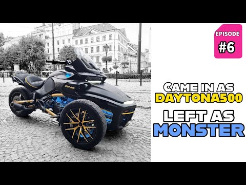 Very UNIQUE #CanAm SPYDER F3s - Black Panther Eddition